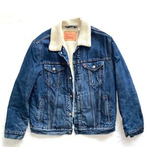 Levi's | Men's Retro Denim Sherpa Trucker Jacket